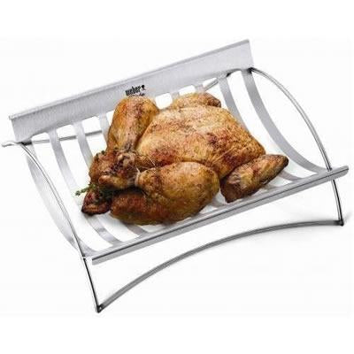 Weber Stainless Roast Rack | BBQ Hotplates, Griddles, Racks & Baskets NZ | Weber NZ | Accessories,BBQ Accessories,cooking surface | Outdoor Concepts
