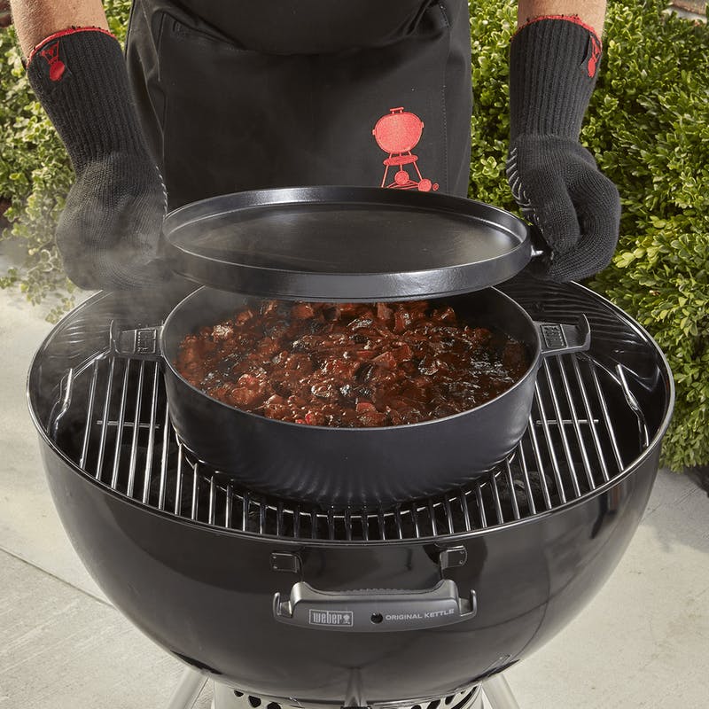 Weber GBS Dutch Oven | BBQ Skillets & Frying Pans NZ | Weber NZ | Accessories,BBQ Accessories,cooking surface | Outdoor Concepts