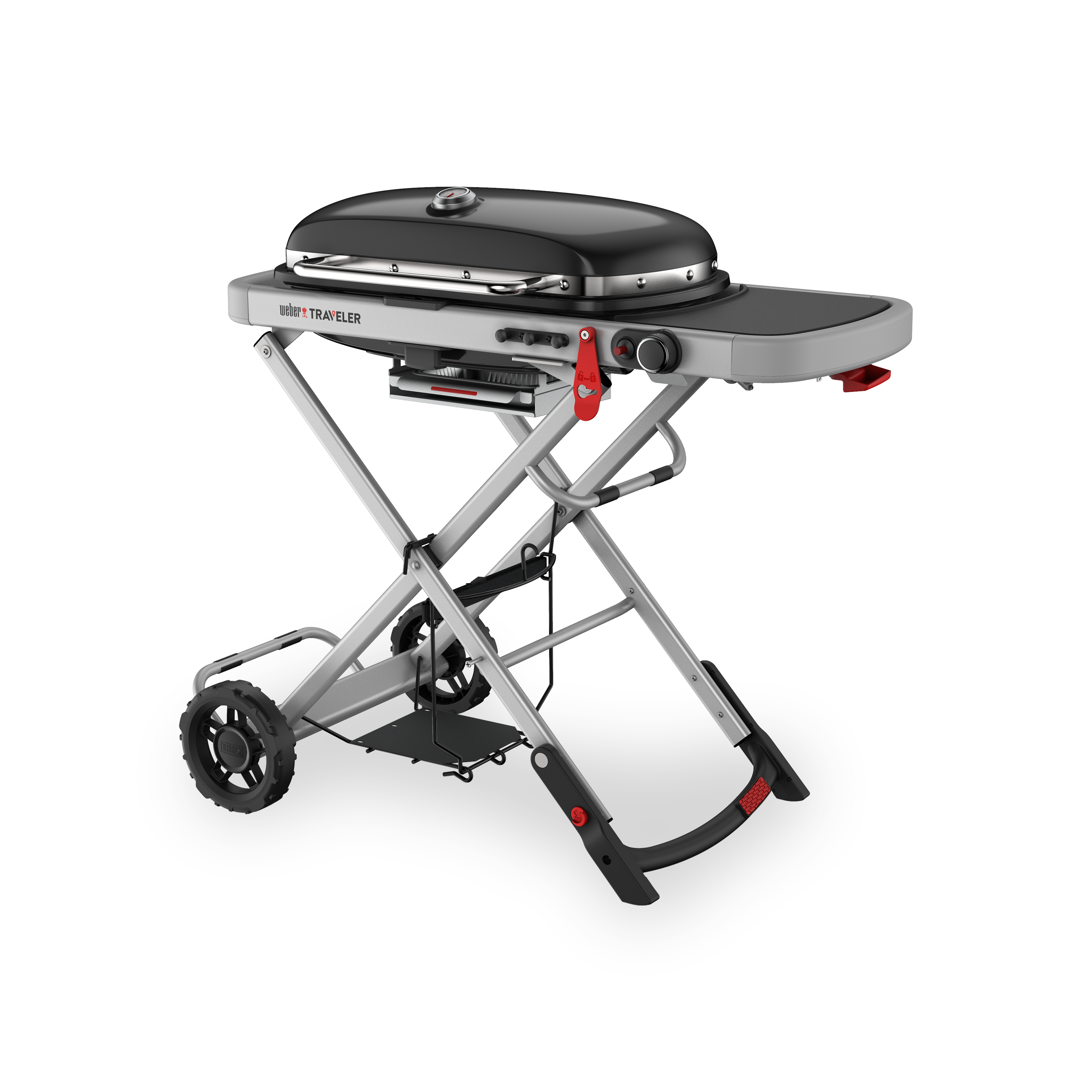 Weber Traveler Black | Gas BBQs NZ | Weber NZ | Gas BBQ,portable | Outdoor Concepts