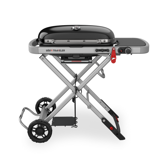 Weber Traveler Black | Gas BBQs NZ | Weber NZ | Gas BBQ,portable | Outdoor Concepts