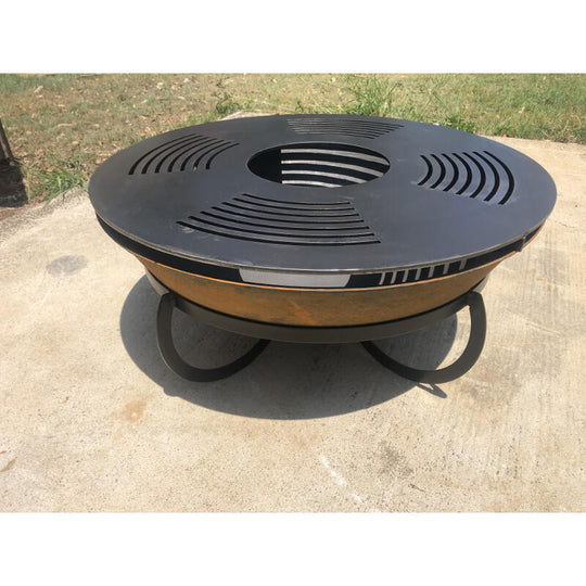 Firepit Tepanyaki Grill 900 | Fire Pit NZ | Firepit Company NZ | Accessories,firepit,fireplace accessories | Outdoor Concepts