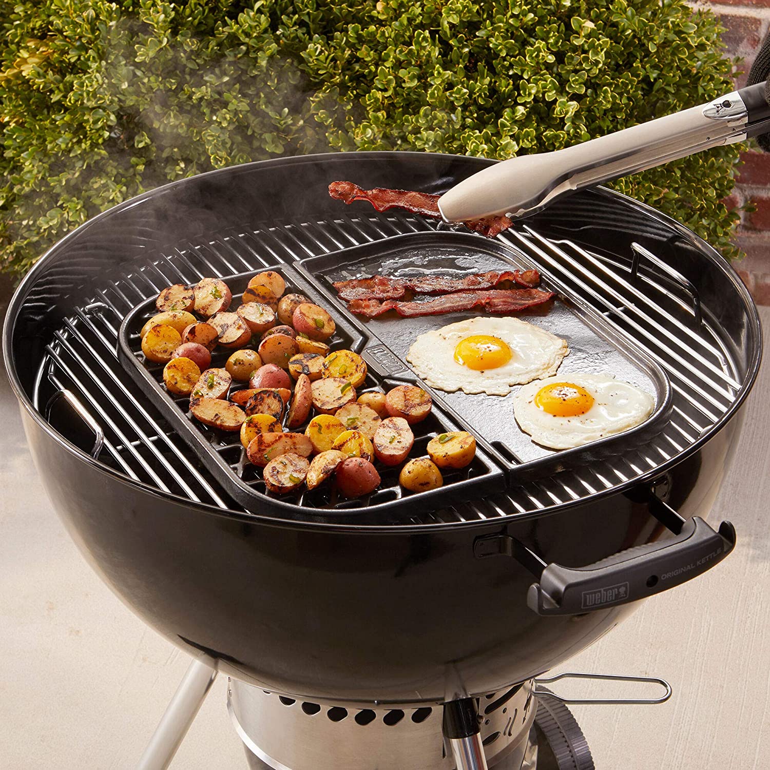 Weber GBS Grill and Griddle Station | BBQ Hotplates, Griddles, Racks & Baskets NZ | Weber NZ | Accessories,BBQ Accessories,cooking surface | Outdoor Concepts