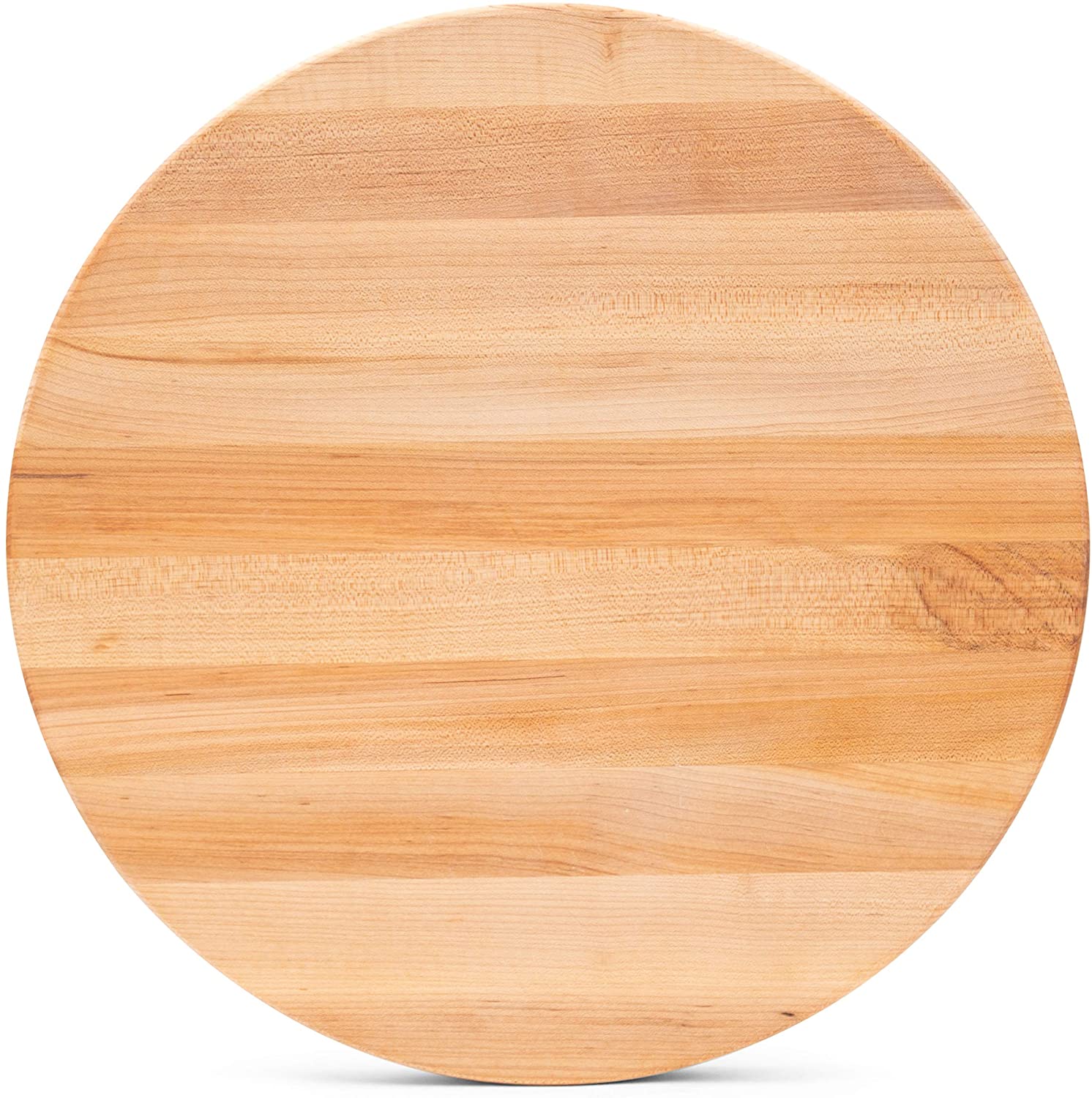Boos Block Maple Wood Edge Grain Reversible Round Cutting Board - 46cm x 4cm | Cutting Boards NZ | John Boos & Co. NZ | Accessories,BBQ Accessories,Cutting Board | Outdoor Concepts