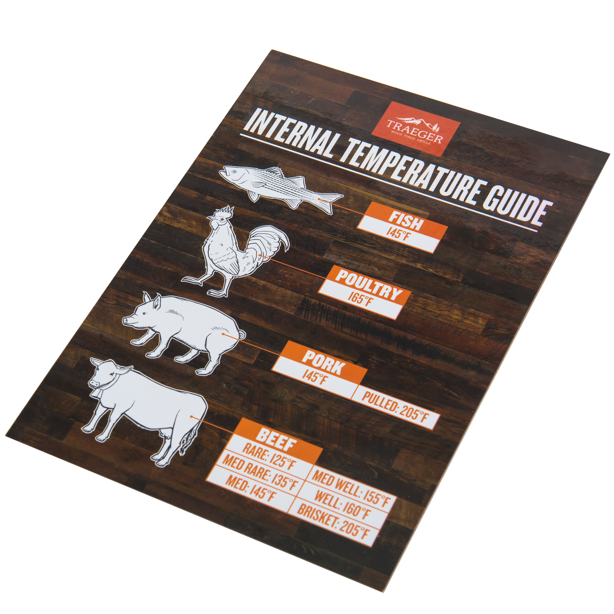 Traeger Internal Temperature Guide Magnet | BBQ Accessories NZ | Traeger NZ | Accessories,BBQ Accessories | Outdoor Concepts