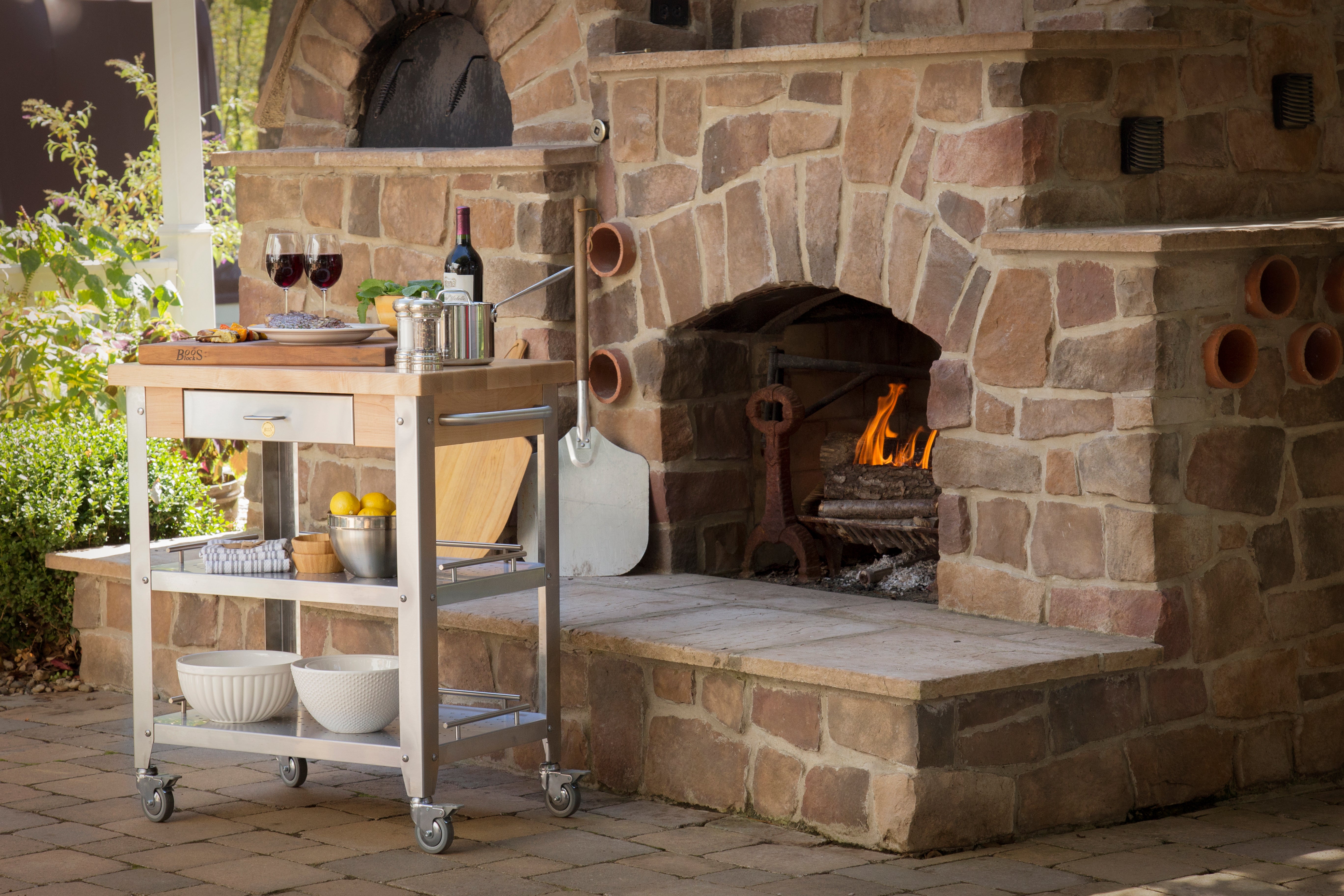 Boos Block Cutting Board Maple with Juice Groove 61 x 46 x 4cm 8kg | Cutting Boards NZ | John Boos & Co. NZ | Accessories,BBQ Accessories,Cutting Board | Outdoor Concepts