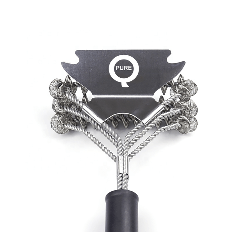 PureQ Juggernaut Grill Brush Bristle-less | BBQ Accessories NZ | PureQ NZ | Accessories,BBQ Accessories | Outdoor Concepts