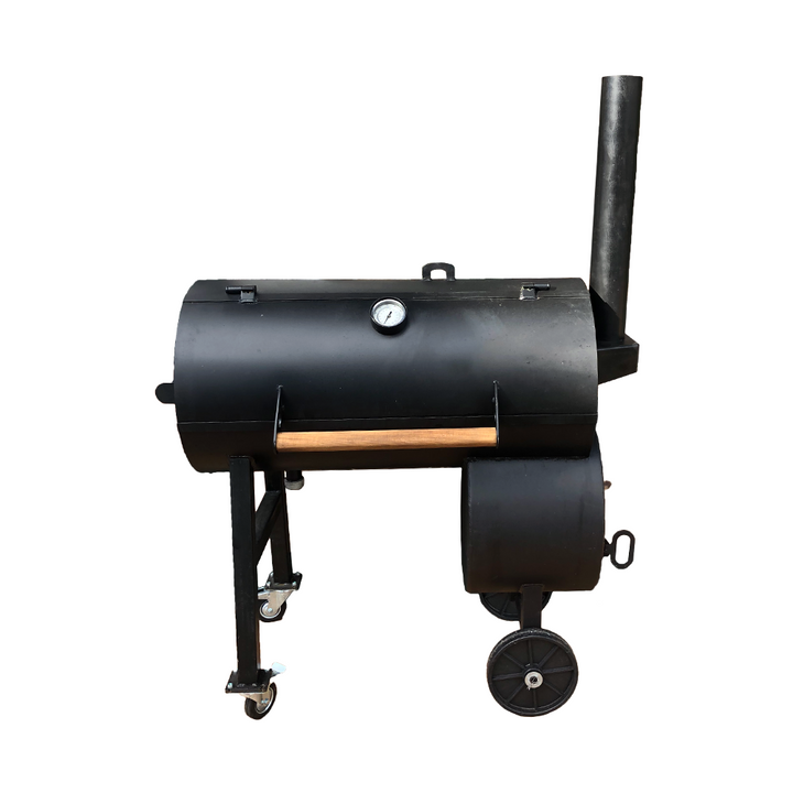 Iron Train 1000 Compact Reverse Flow Offset Smoker | BBQ Smokers NZ | Iron Train NZ | Smokers | Outdoor Concepts