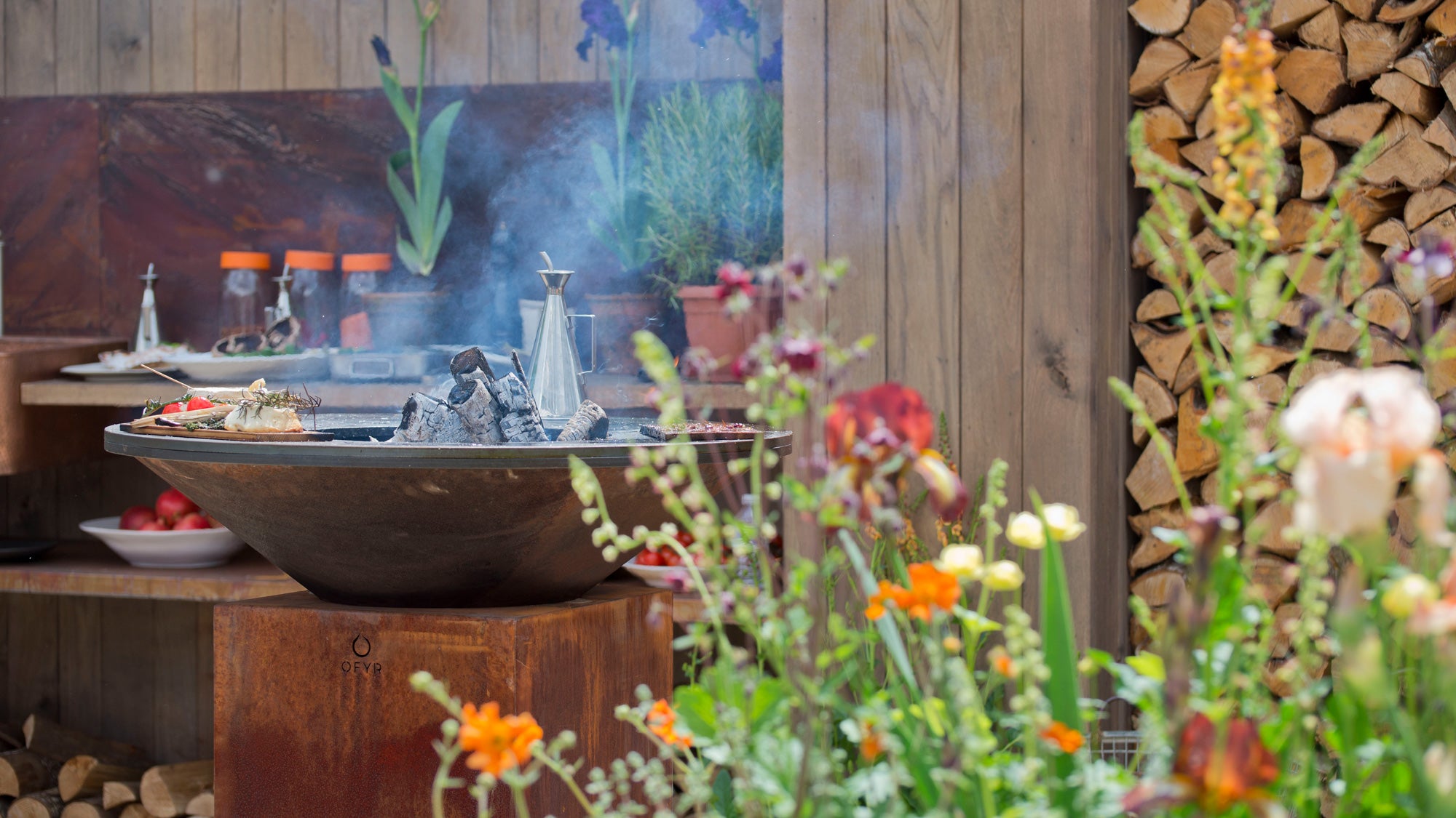 OFYR® 100/100 Corten | Outdoor Fires NZ | Ofyr NZ | BBQ,firepit,Wood Fires | Outdoor Concepts