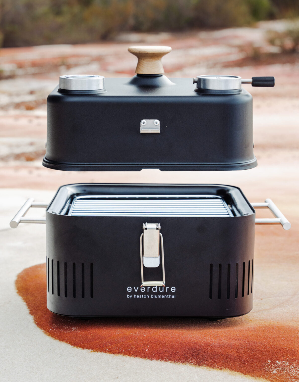 Everdure CUBE™ 360 Portable Charcoal BBQ | Charcoal BBQs NZ | Everdure NZ | Charcoal,portable | Outdoor Concepts