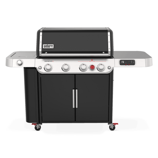 Weber Genesis Premium (SE-EPX-435) BBQ Black (LPG) | Gas BBQs NZ | Weber NZ | 4 Burners,Gas BBQ | Outdoor Concepts