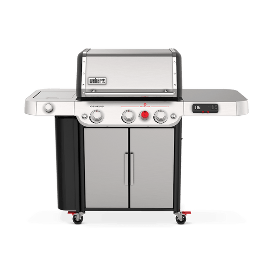 Weber Genesis Premium (SE-SPX-335) BBQ Stainless (LPG) | Gas BBQs NZ | Weber NZ | 3 Burners,Gas BBQ | Outdoor Concepts