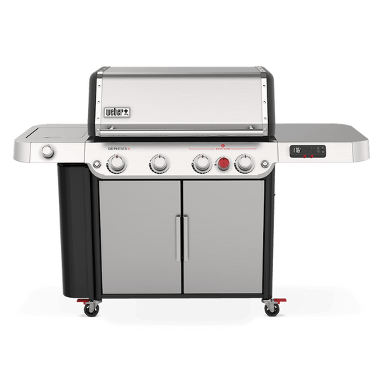 Weber Genesis Premium (SE-SPX-435) BBQ Stainless (LPG) | Gas BBQs NZ | Weber NZ | 4 Burners,Gas BBQ | Outdoor Concepts
