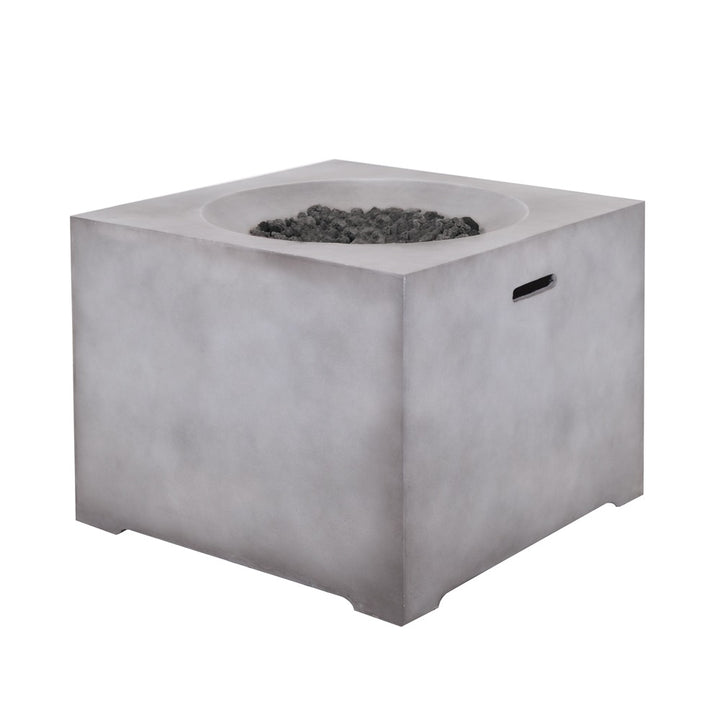 Gasmate Cinder Square Fire Table | Outdoor Fires NZ | Gasmate NZ | Gas | Outdoor Concepts