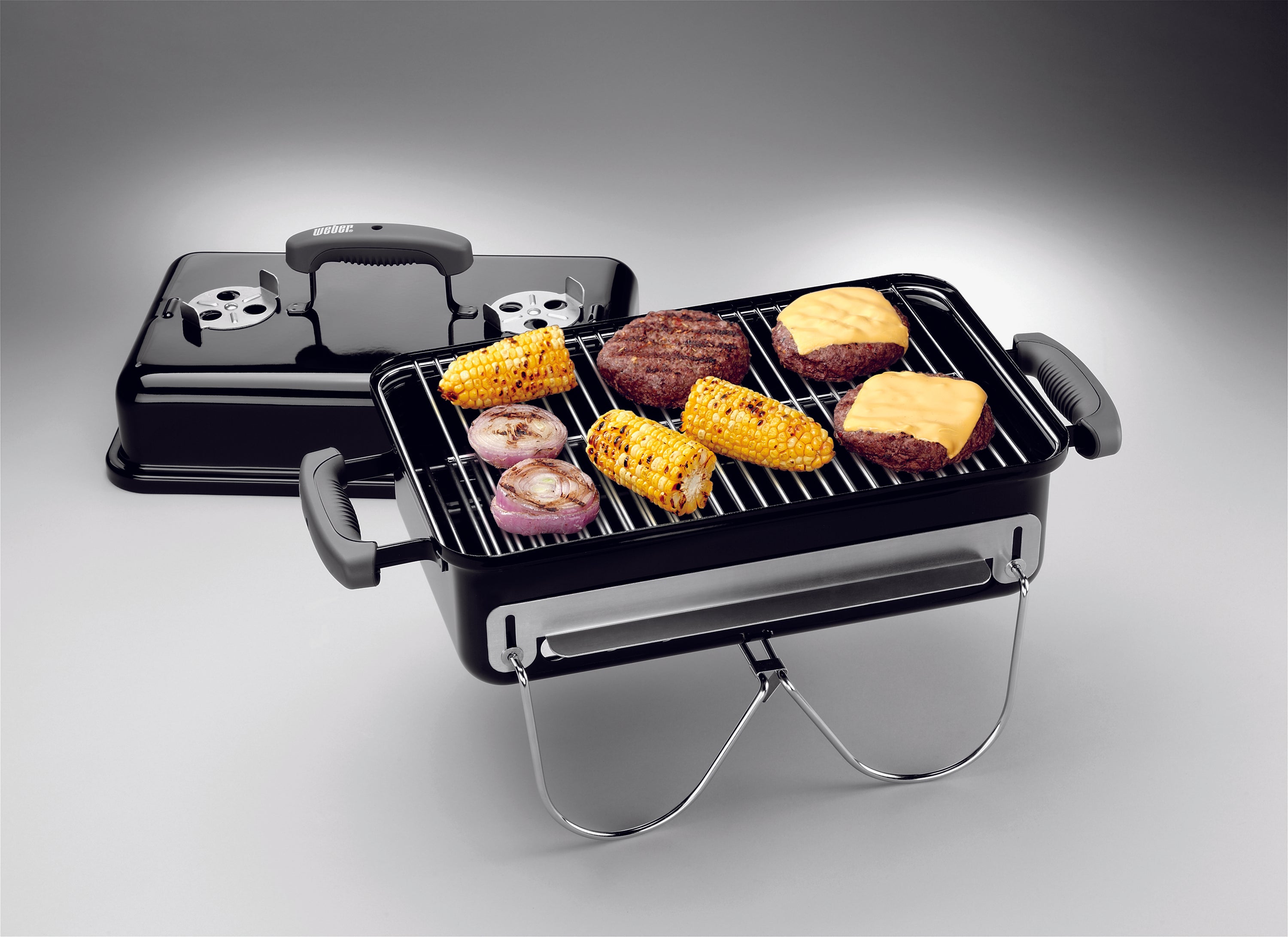 Weber Go Anywhere Black | Charcoal BBQs NZ | Weber NZ | Charcoal,portable | Outdoor Concepts