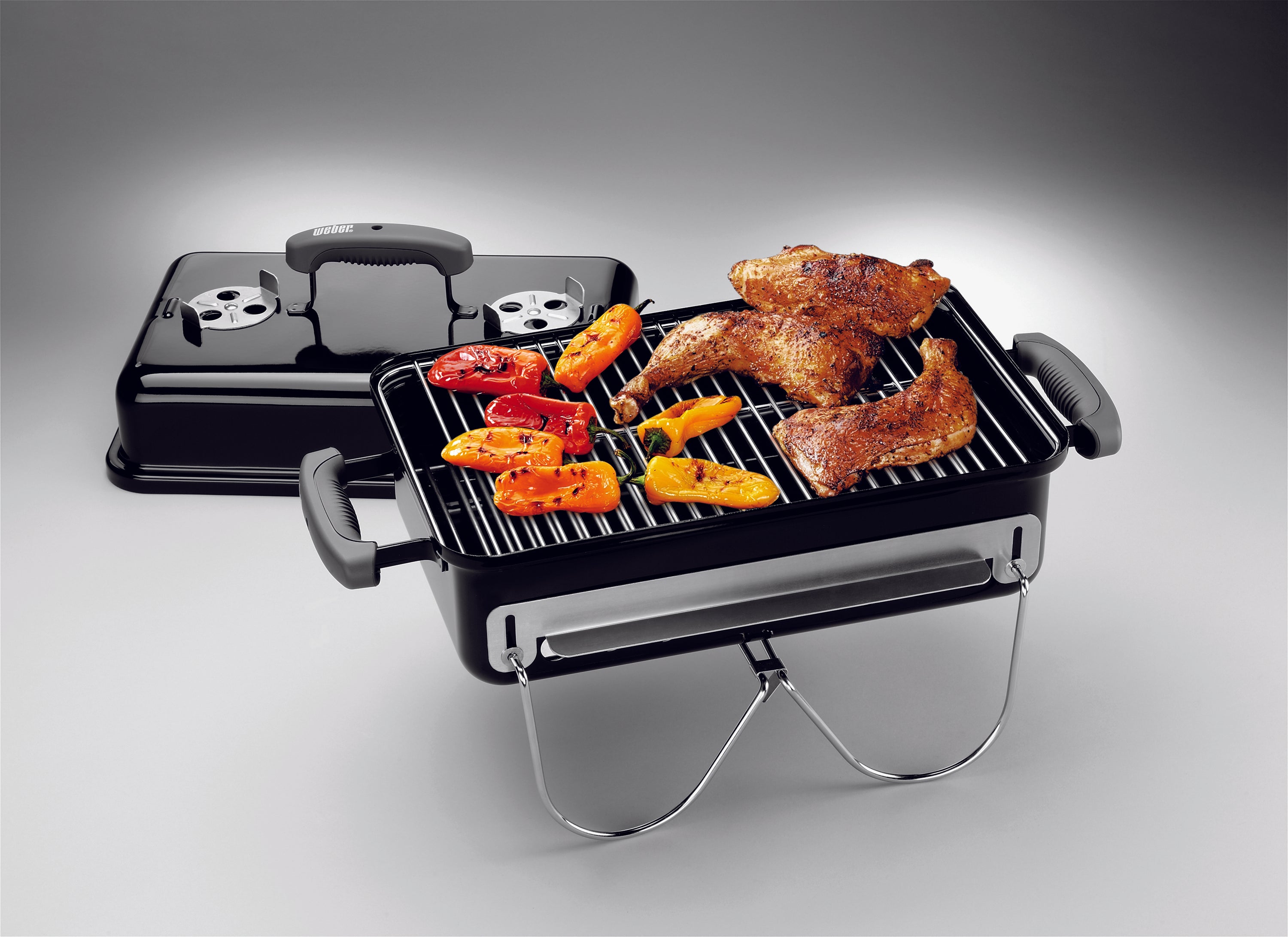 Weber Go Anywhere Black | Charcoal BBQs NZ | Weber NZ | Charcoal,portable | Outdoor Concepts