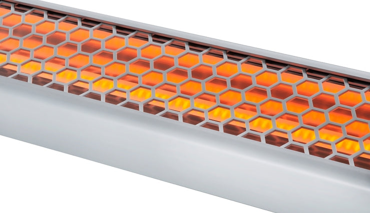 HEATSTRIP® Intense Heater White 2200w | Outdoor Heating NZ | Heatstrip NZ | Electric,outdoor,wall mount | Outdoor Concepts