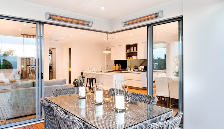 HEATSTRIP® Intense Heater White 3200w | Outdoor Heating NZ | Heatstrip NZ | Electric,outdoor,wall mount | Outdoor Concepts