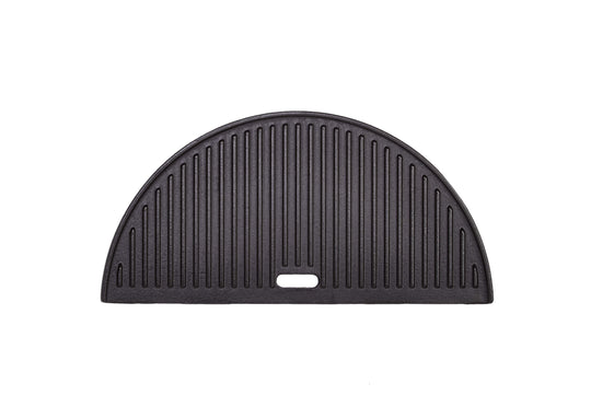 Kamado Joe Half Moon Cast Iron Reversible Griddle | BBQ Hotplates, Griddles, Racks & Baskets NZ | Kamado Joe NZ | Accessories,BBQ Accessories,cooking surface | Outdoor Concepts
