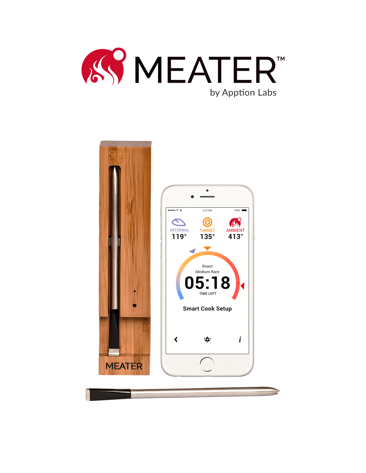 MEATER® | BBQ Meat Thermometers NZ | Meater NZ | Accessories,BBQ Accessories,Thermometer | Outdoor Concepts