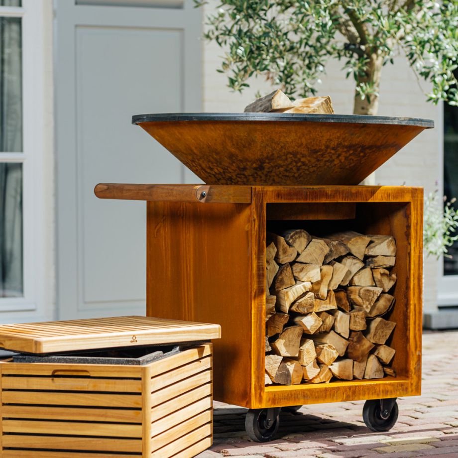OFYR Classic Storage Corten PRO | BBQs Accessories NZ | Ofyr NZ | | Outdoor Concepts