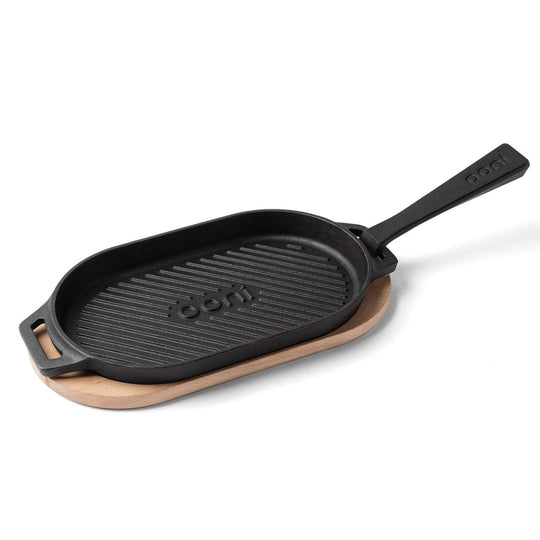 Ooni Cast Iron Grizzler Pan | Accessories NZ | Ooni NZ | Accessories,cooking surface,Pizza Oven Accessories | Outdoor Concepts