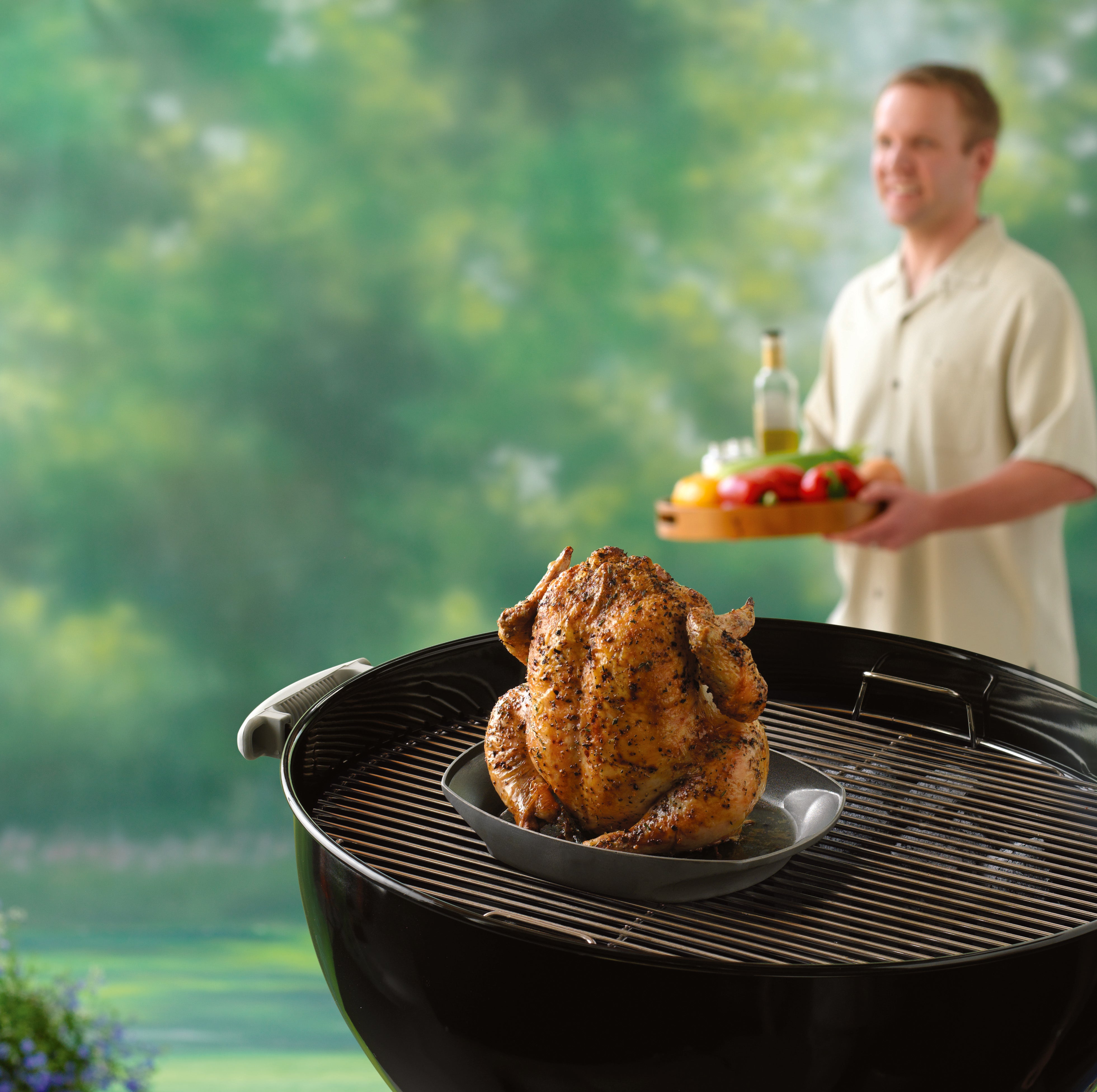 Weber Chicken/ Poultry Infusion Roaster | BBQ Hotplates, Griddles, Racks & Baskets NZ | Weber NZ | Accessories,BBQ Accessories,cooking surface | Outdoor Concepts