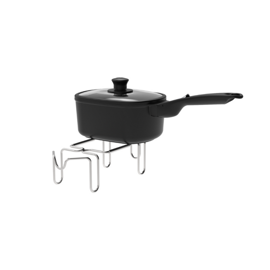 Weber Baby Q Saucepan and Trivet | BBQ Skillets & Frying Pans NZ | Weber NZ | Accessories,BBQ Accessories,cooking surface | Outdoor Concepts