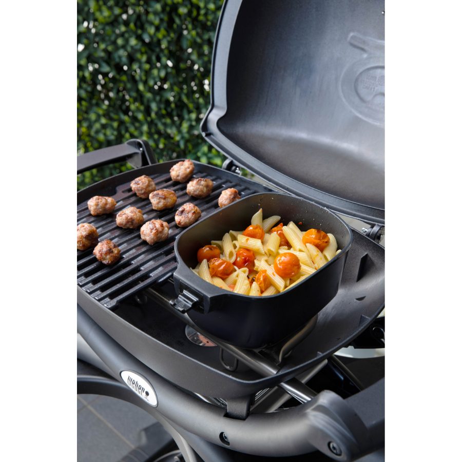 Weber Baby Q Saucepan and Trivet | BBQ Skillets & Frying Pans NZ | Weber NZ | Accessories,BBQ Accessories,cooking surface | Outdoor Concepts