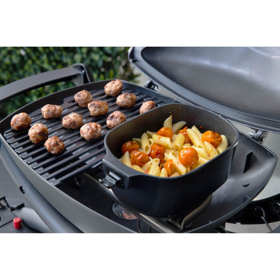 Weber Baby Q Saucepan and Trivet | BBQ Skillets & Frying Pans NZ | Weber NZ | Accessories,BBQ Accessories,cooking surface | Outdoor Concepts