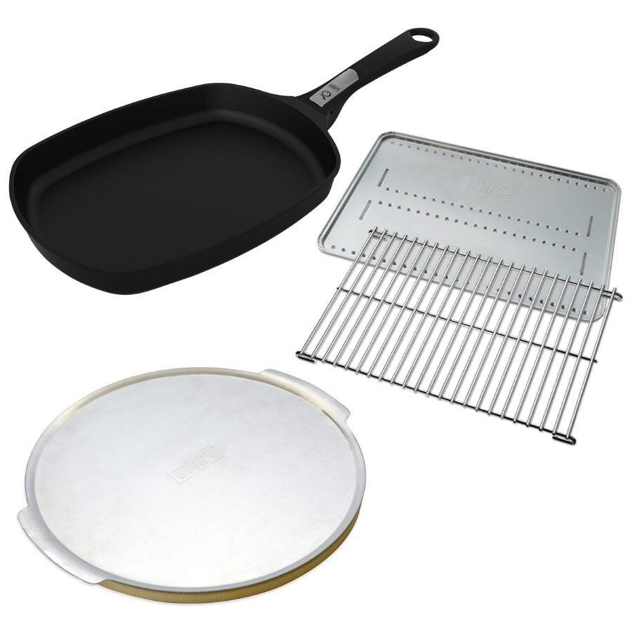 Weber Essentials Pack Weber Q | BBQs Accessories NZ | Weber NZ | Accessories,cooking surface | Outdoor Concepts