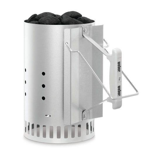 Weber Rapid Fire Chimney Starter | BBQs Accessories NZ | Weber NZ | Accessories,fire starter | Outdoor Concepts