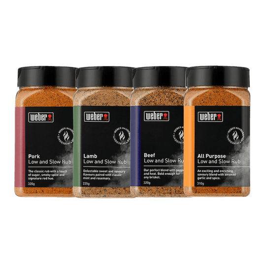 Weber 4pk of Rubs | BBQ Rubs & Sauces NZ | Weber NZ | Accessories,BBQ Accessories | Outdoor Concepts