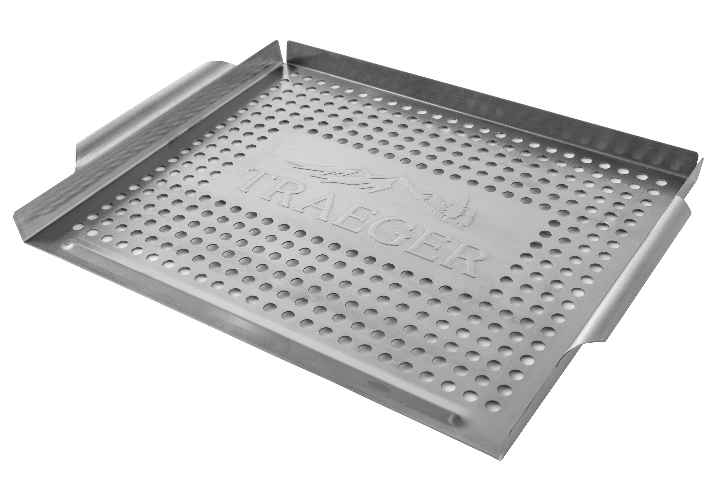 Traeger Stainless Grilling Basket | BBQ Hotplates, Griddles, Racks & Baskets NZ | Traeger NZ | Accessories | Outdoor Concepts