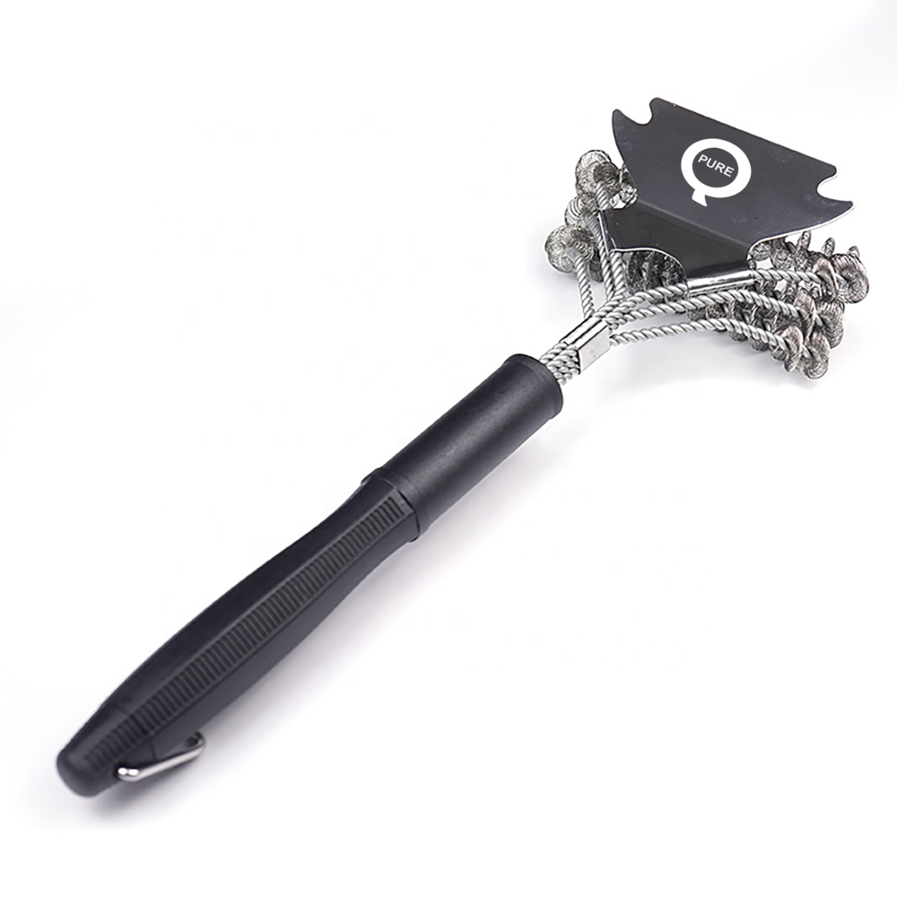 PureQ Juggernaut Grill Brush Bristle-less | BBQ Accessories NZ | PureQ NZ | Accessories,BBQ Accessories | Outdoor Concepts