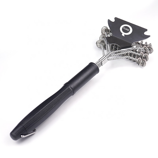 PureQ Juggernaut Grill Brush Bristle-less | BBQ Accessories NZ | PureQ NZ | Accessories,BBQ Accessories | Outdoor Concepts