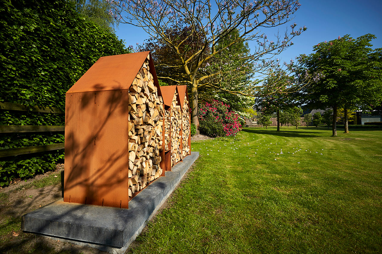 RB73 Wood Storage Bruges | Outdoor Fires NZ | RB73 NZ | Accessories,fireplace accessories | Outdoor Concepts