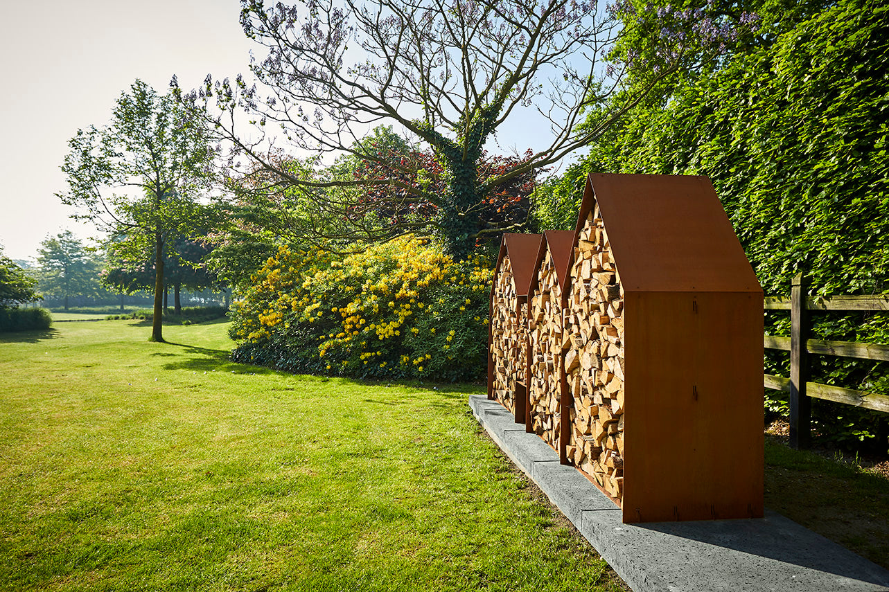 RB73 Wood Storage Bruges | Outdoor Fires NZ | RB73 NZ | Accessories,fireplace accessories | Outdoor Concepts