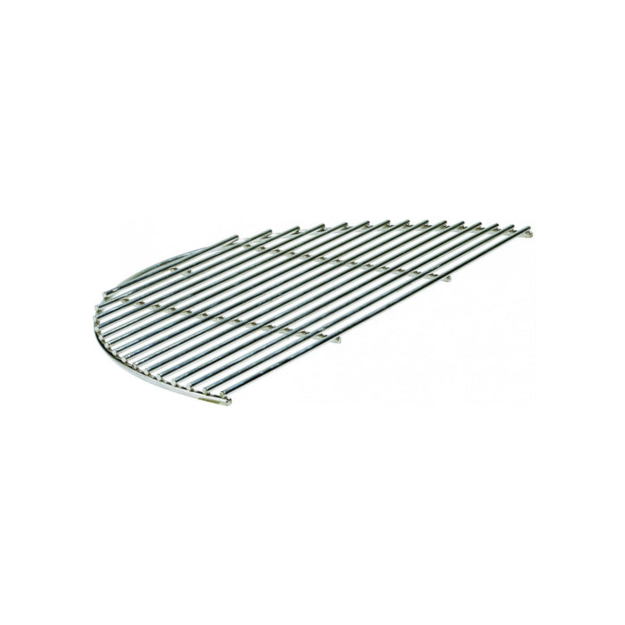 Kamado Joe Stainless Steel Half Moon Grill | BBQ Hotplates, Griddles, Racks & Baskets NZ | Kamado Joe NZ | Accessories,BBQ Accessories,cooking surface | Outdoor Concepts