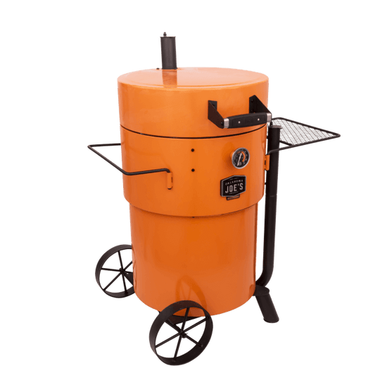 Oklahoma Joe's Pro Bronco Drum Smoker Orange | BBQ Smokers NZ | Oklahoma Joe's NZ | Smokers | Outdoor Concepts