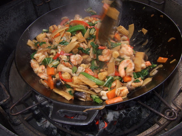 Kamado Joe Cast Iron Wok | BBQ Skillets & Frying Pans NZ | Kamado Joe NZ | Accessories,BBQ Accessories,cooking surface | Outdoor Concepts