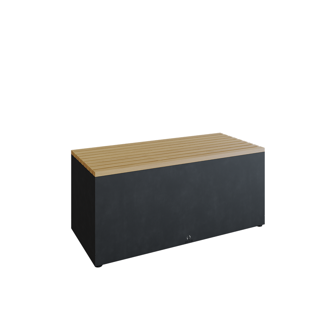 OFYR® Garden Bench Black | Outdoor Fires NZ | Ofyr NZ | Accessories,fireplace accessories | Outdoor Concepts