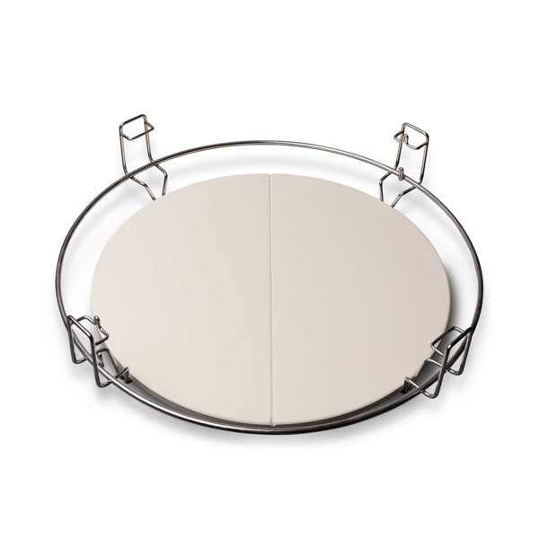 Kamado Joe Half Moon Heat Deflector Plate | BBQ Hotplates, Griddles, Racks & Baskets NZ | Kamado Joe NZ | Accessories,BBQ Accessories | Outdoor Concepts
