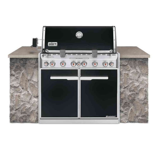 Weber Summit (E-660) Built In BBQ (NG) | Gas BBQs NZ | Weber NZ | Gas BBQ | Outdoor Concepts