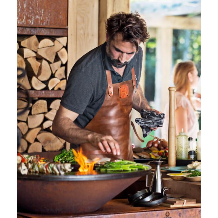 OFYR® Leather Apron | BBQ Aprons NZ | Ofyr NZ | Accessories,BBQ Accessories,fireplace accessories | Outdoor Concepts