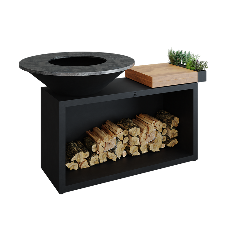 OFYR® Island Black 100 | Outdoor Fires NZ | Ofyr NZ | BBQ, Built-in BBQs, mobile kitchen, Outdoor Kitchen, Wood Fires | Outdoor Concepts