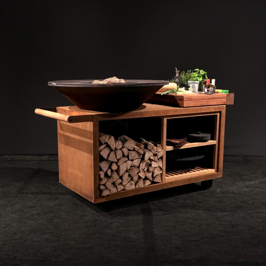 OFYR® Medium Storage Insert | Outdoor Fires NZ | Ofyr NZ | Accessories,fireplace accessories,mobile kitchen | Outdoor Concepts