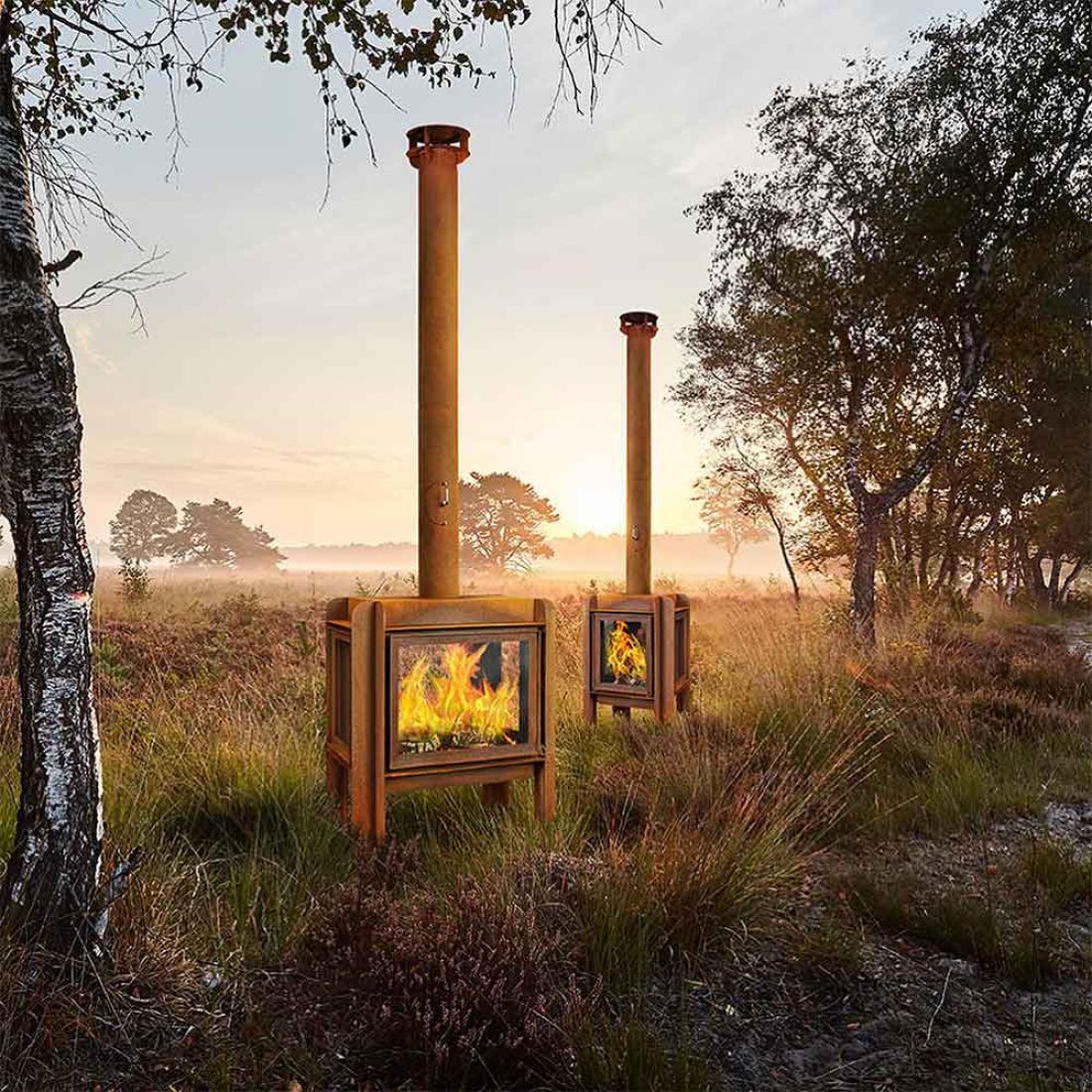 RB73 Fennek 80 | Outdoor Fires NZ | RB73 NZ | Wood Fires | Outdoor Concepts