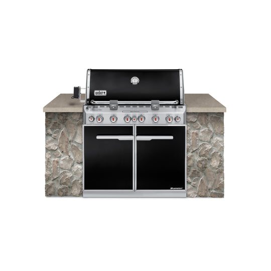 Weber Summit E-660 Built-In ULPG | Built In Gas BBQs NZ | Weber NZ | Built-in BBQs,Gas BBQ | Outdoor Concepts