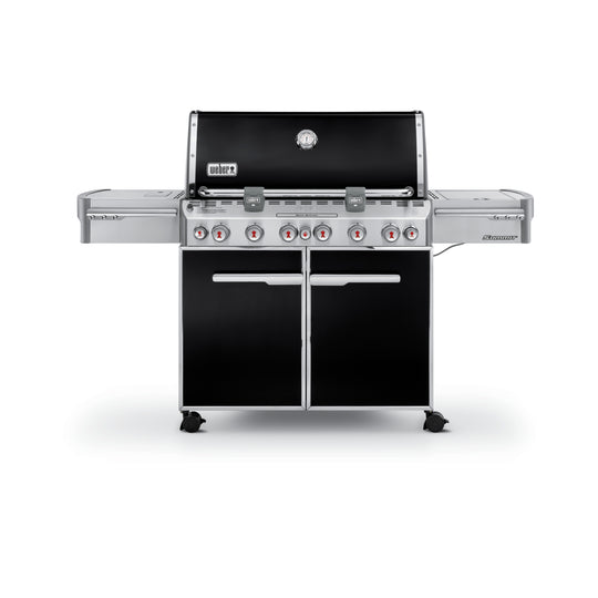 Weber Summit (E-670) BBQ Black (LPG) | Gas BBQs NZ | Weber NZ | 6 Burners,Gas BBQ | Outdoor Concepts