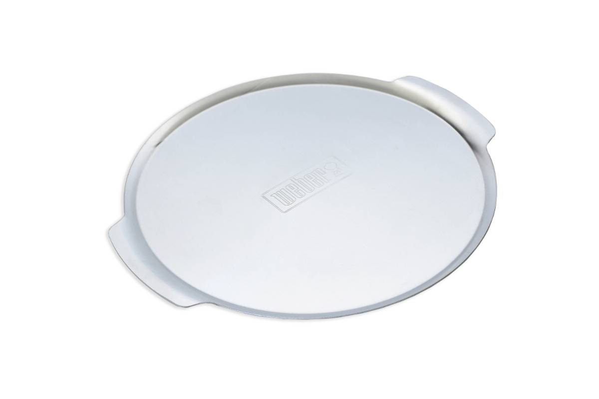 Weber Easy-Serve Pizza Tray | BBQ Hotplates, Griddles, Racks & Baskets NZ | Weber NZ | Accessories,BBQ Accessories,cooking surface | Outdoor Concepts